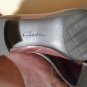 clarks artisan brown leather ankle boots zipper side womens shoes size 10 M