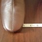 clarks artisan brown leather ankle boots zipper side womens shoes size 10 M