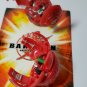 bakugan 2 piece bundle lot red pyrus b1 Classic gorem  430G, laserman 330G