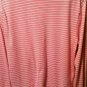 Polo Ralph Lauren Men Pink White Stripe Long sleeve Shirt