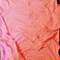 Polo Ralph Lauren Men Pink White Stripe Long sleeve Shirt