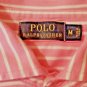 Polo Ralph Lauren Men Pink White Stripe Long sleeve Shirt