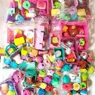Shopkins Huge mix Lot moose Fruit Smoothie Shoppies Carts Baskets Bags