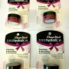 Lot Of 4 ChapStick Total Hydration Exfoliating Balm In Sugar Plum exfoliate Lips