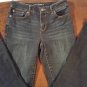 Chico's Platinum Charm MS Stretch Boot Womens Dark Jeans Size 1.5 short