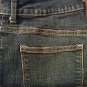 Chico's Platinum Charm MS Stretch Boot Womens Dark Jeans Size 1.5 short