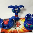 Bakugan Blue Aquos B2 lot of 3 clayf 310g, duel elfin 530g, spindle 400g