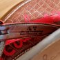 Sam Edelman Gigi Red Ankle Strap Leather Casual Flat Thong Sandals Size 7.5M