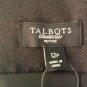 $159 NWT Talbots Ladies Black Career Event Dress Fully Lined Size 12P