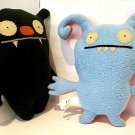 big toe ugly doll, turny burny plush stuffed uglydolls 8" two piece lot