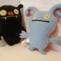 big toe ugly doll, turny burny plush stuffed uglydolls 8" two piece lot