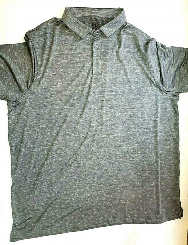 Champion C9 Duo Dry Mens Polo Golf Shirt Gray Short Sleeves XXL