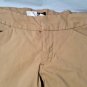 Guess Jeans Authentic Stretch Tan / Beige Zipped Ankle Stretch Pants SZ 30