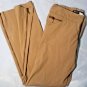Guess Jeans Authentic Stretch Tan / Beige Zipped Ankle Stretch Pants SZ 30