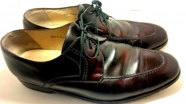 Dunham Brown Leather Oxford Men Shoe Size 10