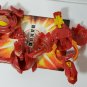 Bakugan Red Pyrus B2 lot of 3 avior 630g, frosch 530g, boost ingram 660g