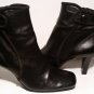 Liz Claiborne Graffiti Flex Black Nappa/Suede 8 Medium