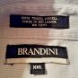Brandini Men's Casual Luxury Long Sleeve Button Front Shirt Size XXL