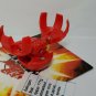 bakugan fear ripper ???g unmarked open core red pyrus b1 series rare