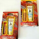Burt's Bees Hive Favorites lot of 2 2 Pc Sets Strawberry Lip Balm & Body Lotion