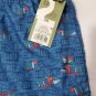Goodfellow Swim Trunks Board Shorts boats Blue n red Stretch liner sz XXL