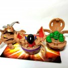 Bakugan tan subterra B2 lot Preyas Diablo 480g, percival 470g, hammer gorem 400g