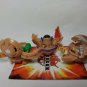 Bakugan tan subterra B2 lot Preyas Diablo 480g, percival 470g, hammer gorem 400g