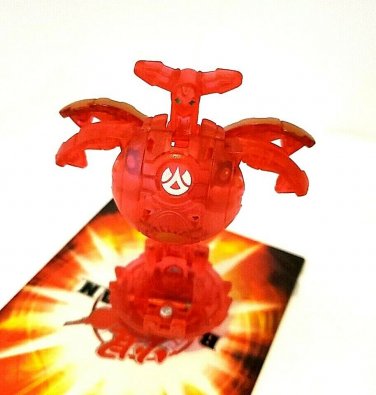 BAKUGAN Battle Brawlers Red Pyrus TRANSLUCENT Alto Brontes 680g