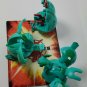 bakugan ventus b2 lot of 3 boost ingram 670g, foxbat 600g, scraper 700g