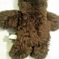 Vermont Teddy Bear 16" Brown Vintage Plush Stuffed Animal