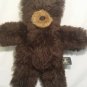 Vermont Teddy Bear 16" Brown Vintage Plush Stuffed Animal