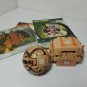 bakugan subterra dharak 720G, rock hammer battlegear 60g + cards 4 piece lot