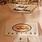 Talbots Career Blazer Colorful Tan Jacket size 8