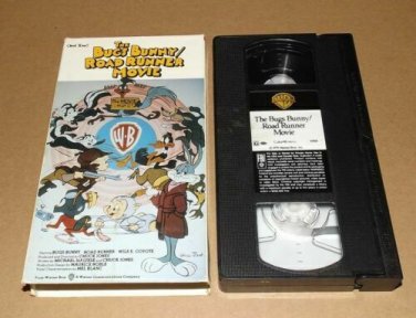 The Bugs Bunny Road Runner Movie VHS Vintage Looney Tunes Daffy Duck Wile