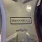 SESTO MEUCCI gray / Black suede Kilted Tasseled Flats Shoes Women's US 6.5 M