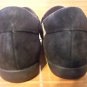 SESTO MEUCCI gray / Black suede Kilted Tasseled Flats Shoes Women's US 6.5 M