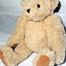 vermont teddy bear jointed 16" hand made tan stuffed plush