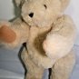 vermont teddy bear jointed 16" hand made tan stuffed plush