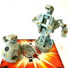 Bakugan Brontes 410G + Mega Brontes 600G Gray Haos New Vestroia 2 piece lot