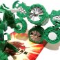 Bakugan Contestir Green Ventus Gundalian Invader 670G & Vilantor Battle gear 80G
