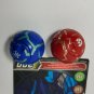 Bakugan Saurus Red Pyrus Open Core 310G, blue aquos 300 & cards B1 Classic