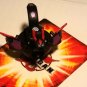 Bakugan Pyro Dragonoid Motra Black Darkus New Vestroia 530G