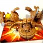 Bakugan b2 Lot of 3 tan Subterra clayf 700g, blade tigrerra 450g, foxbat 610g