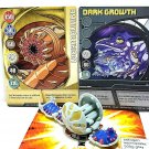 bakugan wormquake 500g gray haos B2 & wormquake card 3 piece bundle lot
