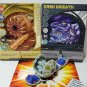 bakugan wormquake 500g gray haos B2 & wormquake card 3 piece bundle lot