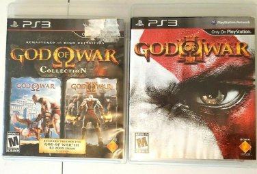 PS3 Games bundle lot, God Of War Collection And God Of War III