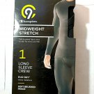 C9 Champion Midweight Stretch Long Sleeve Crew Baselayer Warmer Black Size S