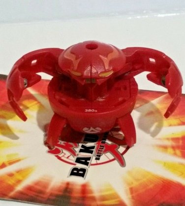 Bakugan Terrorclaw Red Pyrus B2 Bakuswap 380G