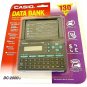 Casio Data Bank DC-2000-s 130 Tel & Fax Hand Held Digital Organizer vintage new