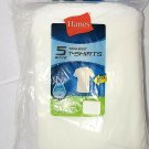 Hanes Boy's 5-Pack Comfortsoft Tagless T-Shirts XS 4-5 NWT